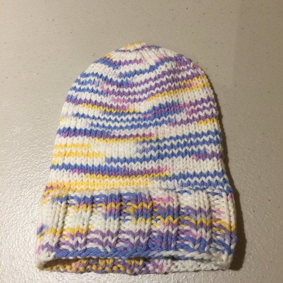 Hand Knit Newborn Baby Infant Winter Hat Beanie Handmade Brand New - Picture 5 of 6
